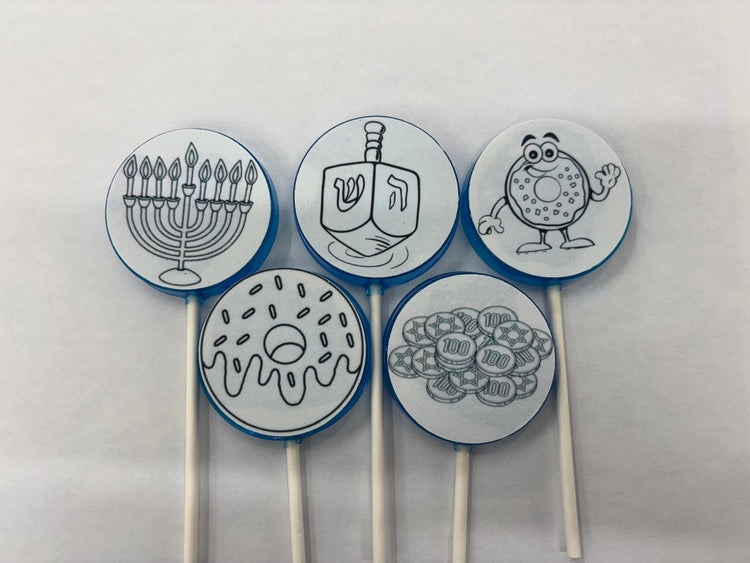Paint/Color Your Own Lollipops