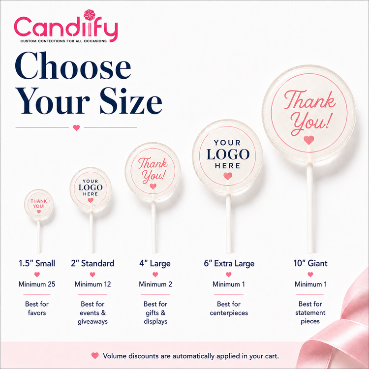 Personalized Lollipops