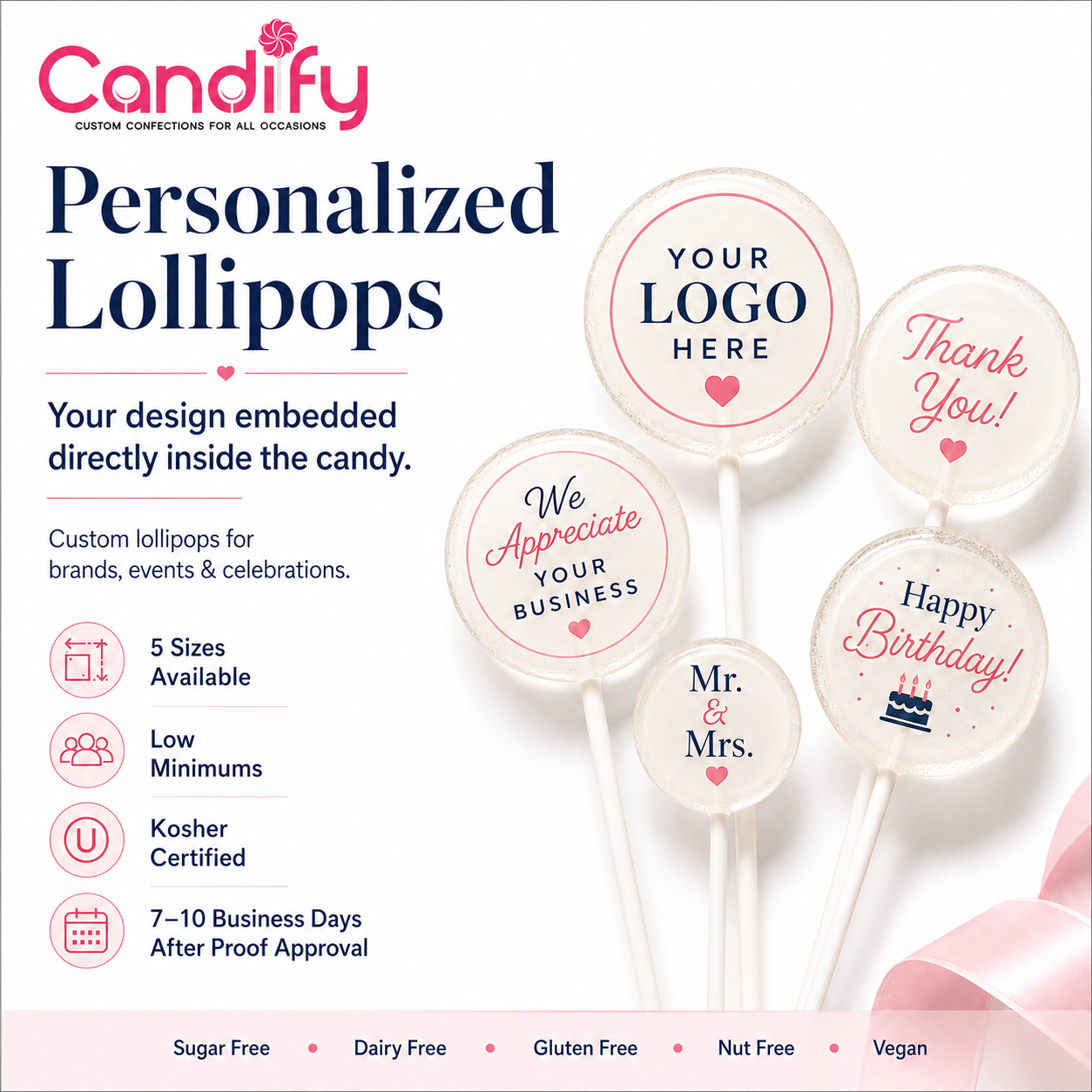 Personalized Lollipops