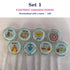 Chanukah lollipops Set 1 - 8 different personalized Chanukah designs