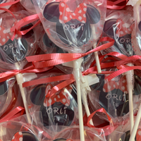 Mickey/Minnie Mouse Themed Lollipops-Candy-[Kosher Mints]-[Kosher Custom Candy]-Candy A Plenty