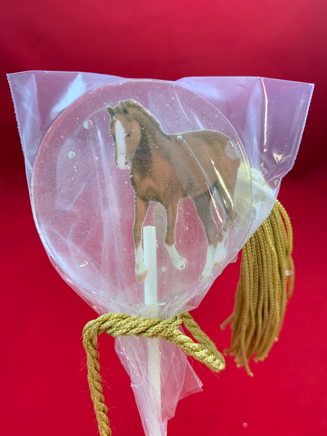 Horse Lollipops with a Fancy Tail-Candy-[Kosher Mints]-[Kosher Custom Candy]-Candy A Plenty