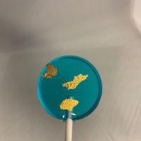 Wedding Size Hard Candy Lollipops with 24K Edible Gold Leaf-Candy-[Kosher Mints]-[Kosher Custom Candy]-Candy A Plenty
