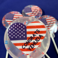 Lollipops | July 4/Memorial Day-Candy-[Kosher Mints]-[Kosher Custom Candy]-Candy A Plenty