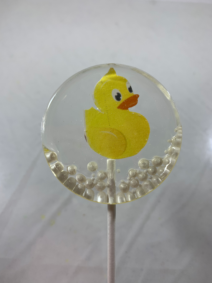 Rubber Ducky Lollipops-Candy-[Kosher Mints]-[Kosher Custom Candy]-Candy A Plenty