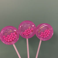 Baby Rattle Round Lollipops