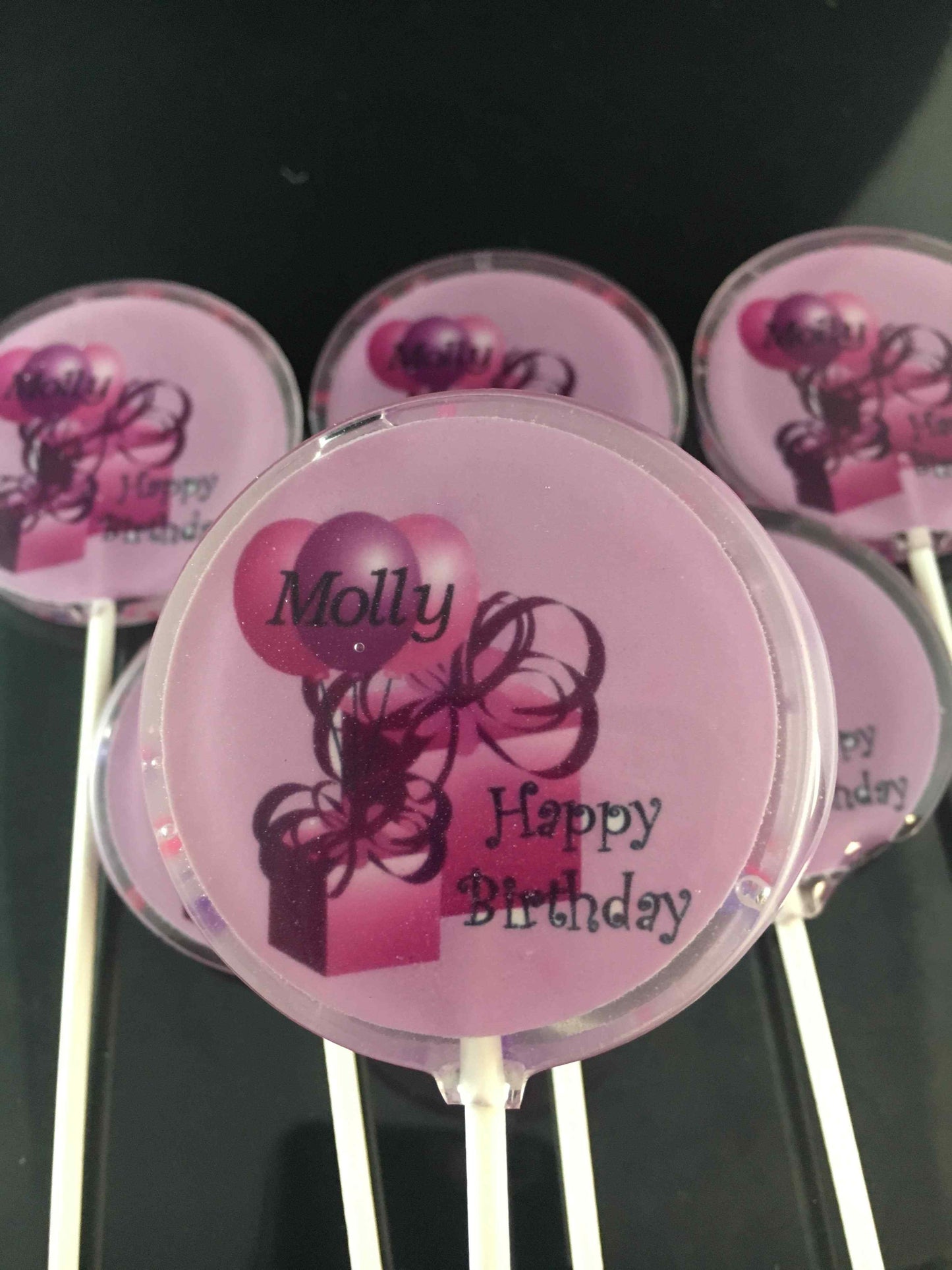 Personalized Hard Candy Lollipops-Candy-[Kosher Mints]-[Kosher Custom Candy]-Candy A Plenty