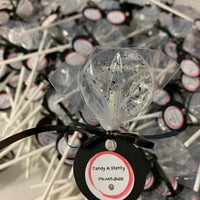 Wedding Size Hard Candy Lollipops-Candy-[Kosher Mints]-[Kosher Custom Candy]-Candy A Plenty