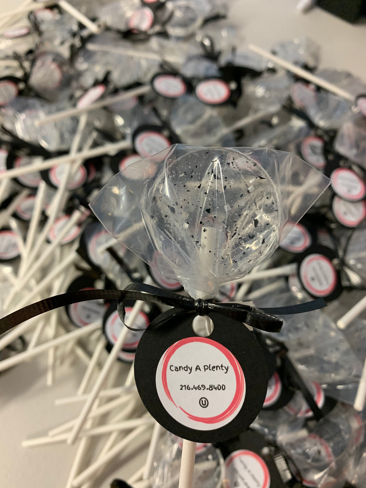 Wedding Size Hard Candy Lollipops-Candy-[Kosher Mints]-[Kosher Custom Candy]-Candy A Plenty