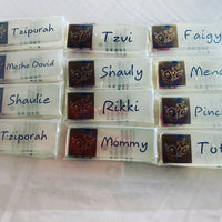 Edible Hard Candy Place Cards-Candy-[Kosher Mints]-[Kosher Custom Candy]-Candy A Plenty