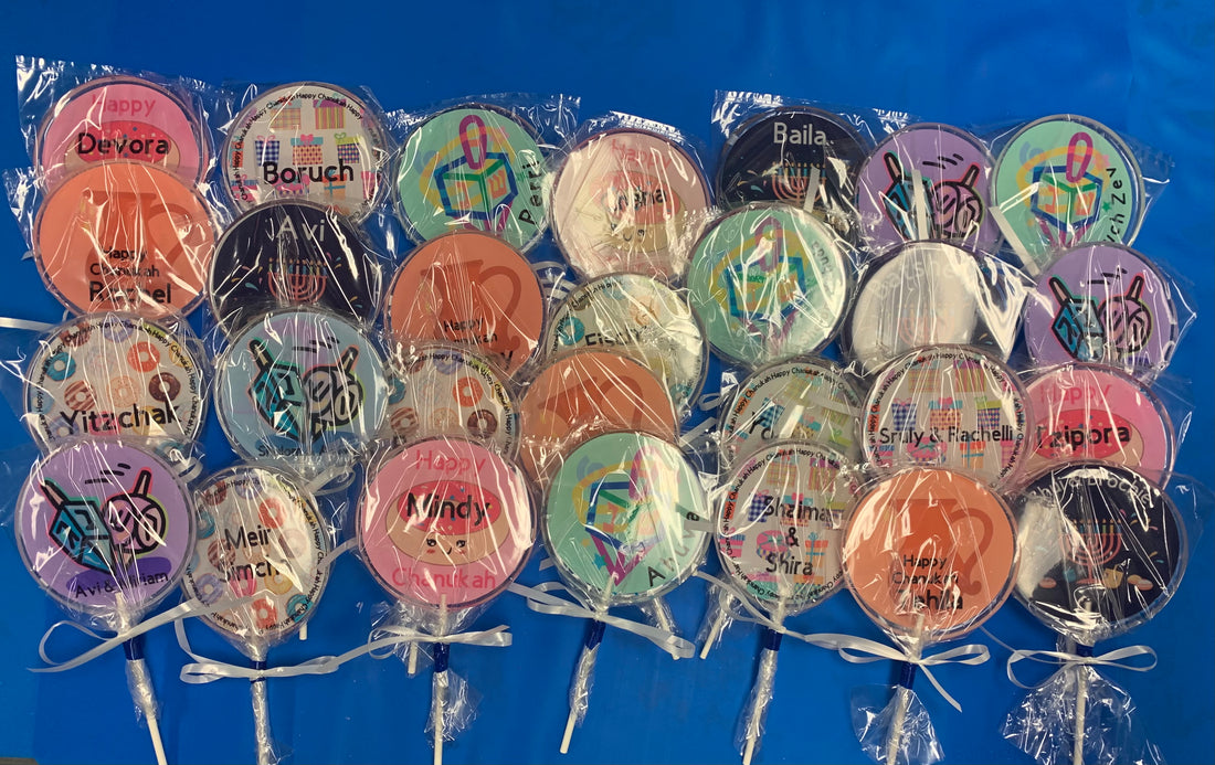 Extra Large Lollipops-Candy-[Kosher Mints]-[Kosher Custom Candy]-Candy A Plenty