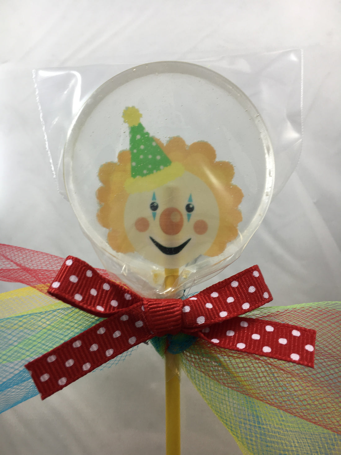 Lollipops | Clowns-Candy-[Kosher Mints]-[Kosher Custom Candy]-Candy A Plenty