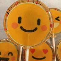 Emoji Lollipops-Candy-[Kosher Mints]-[Kosher Custom Candy]-Candy A Plenty