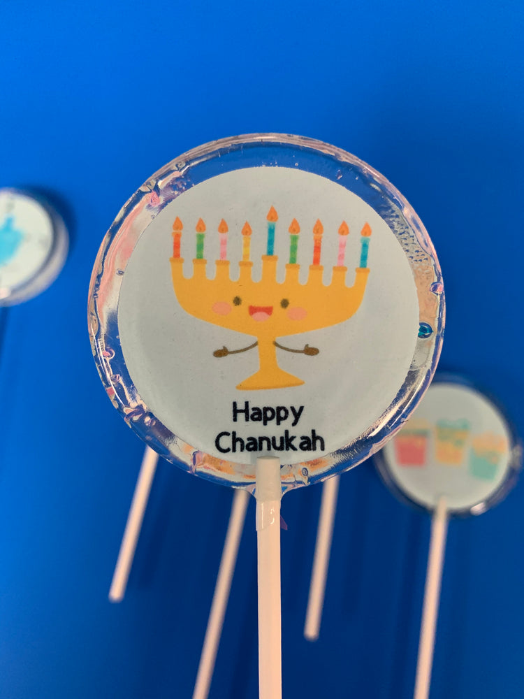 Lollipops | Chanukah-Candy-[Kosher Mints]-[Kosher Custom Candy]-Candy A Plenty