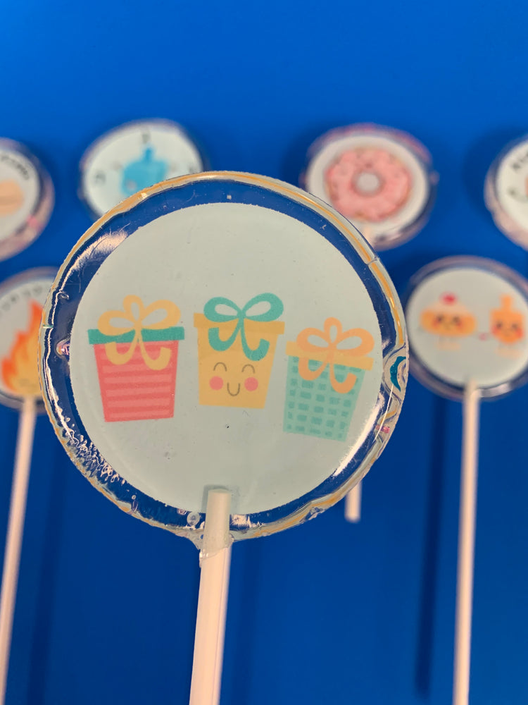 Lollipops | Chanukah-Candy-[Kosher Mints]-[Kosher Custom Candy]-Candy A Plenty