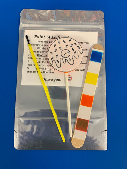 Paint Your Own Chanukah Lollipop Sets-Candy-[Kosher Mints]-[Kosher Custom Candy]-Candy A Plenty
