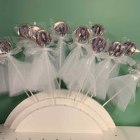 Bride Lollipops for Wedding or Shower favors-Candy-[Kosher Mints]-[Kosher Custom Candy]-Candy A Plenty