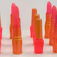 Set of 100% all edible lipstick and nail polish