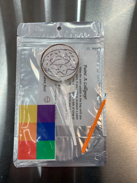 Paint Your Own Chanukah Lollipop Sets-Candy-[Kosher Mints]-[Kosher Custom Candy]-Candy A Plenty