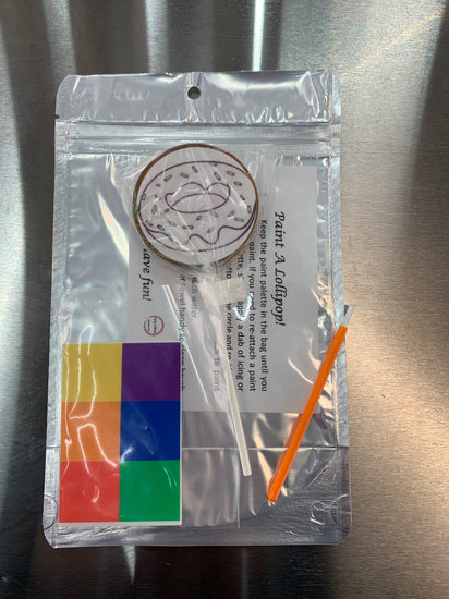 Paint Your Own Chanukah Lollipop Sets-Candy-[Kosher Mints]-[Kosher Custom Candy]-Candy A Plenty