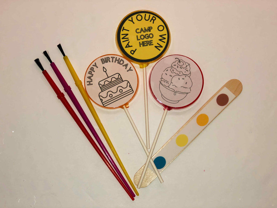 Paint Your Own Lollipops sets-Candy-[Kosher Mints]-[Kosher Custom Candy]-Candy A Plenty