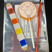Paint Your Own Thanksgiving Lollipop Sets-Candy-[Kosher Mints]-[Kosher Custom Candy]-Candy A Plenty