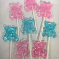 Teddy Bears on a stick-Candy-[Kosher Mints]-[Kosher Custom Candy]-Candy A Plenty