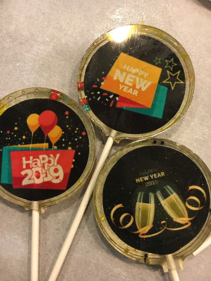 Lollipops | New Years-Candy-[Kosher Mints]-[Kosher Custom Candy]-Candy A Plenty